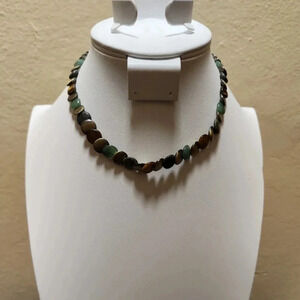 Natural Stone Multi Color Necklace